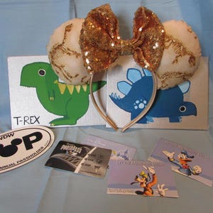 Dinosaur Mouse Ears / Headband / Ear Hat