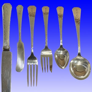 San Juan by Wallace Sterling Silver Flatware Set Service 72 pcs in Fitted Chest