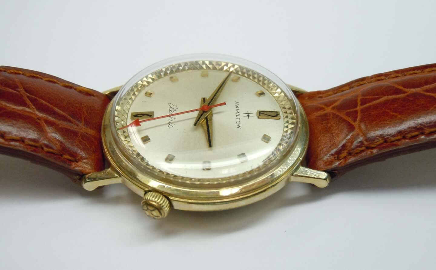 Vintage 60s Mens Hamilton Electric 10kt Gold Filled Fashion - Etsy