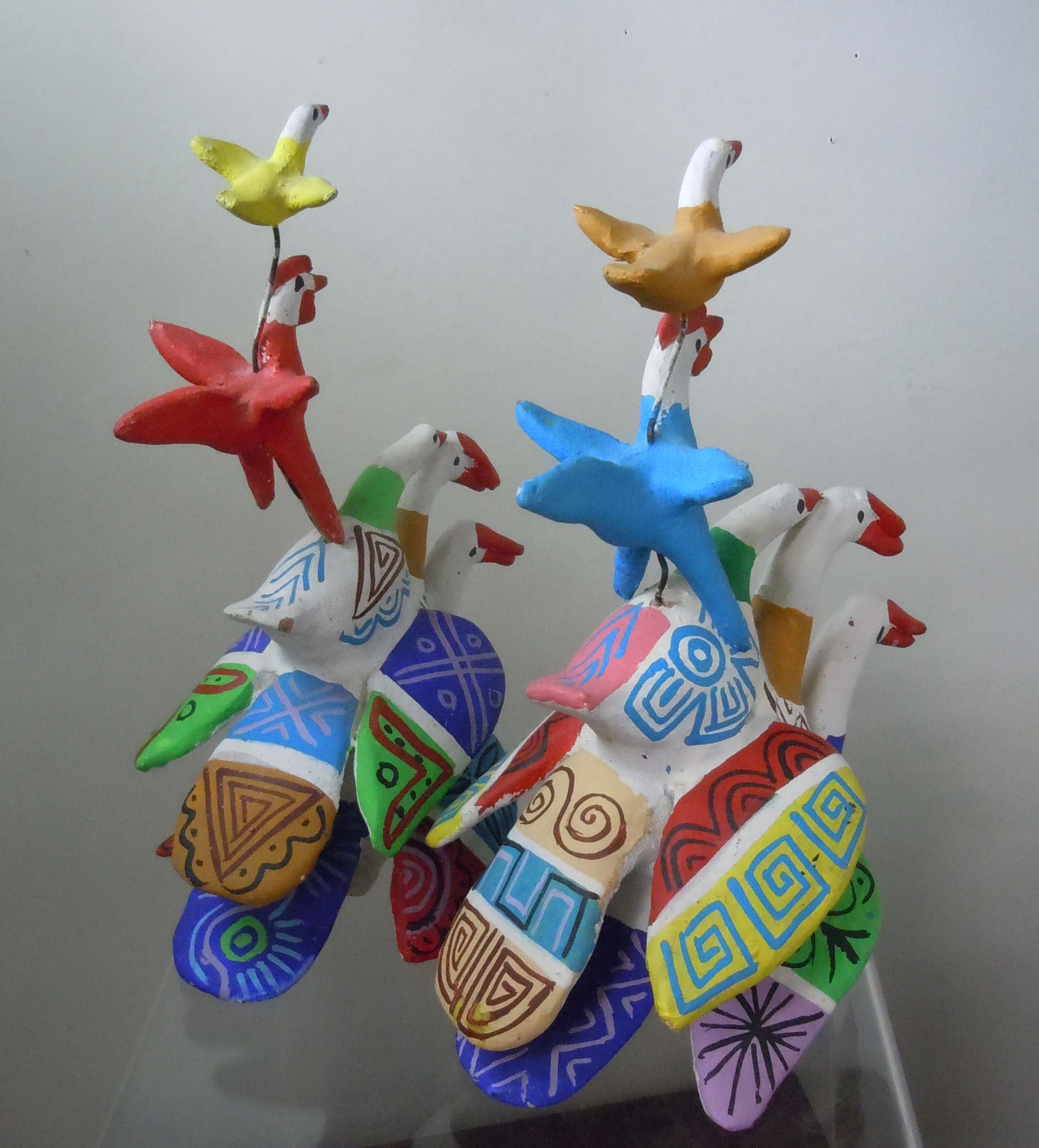 MASTER POTTER Mexico,heron Martinez Mendoza Early White Period