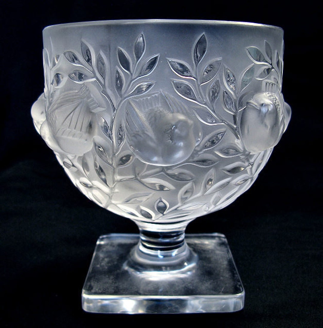 ラリック LALIQUE フラワーベース　エリザベス ELISABETH 美品】Lalique☆ラリック☆花瓶☆エリザベス - メルカリ