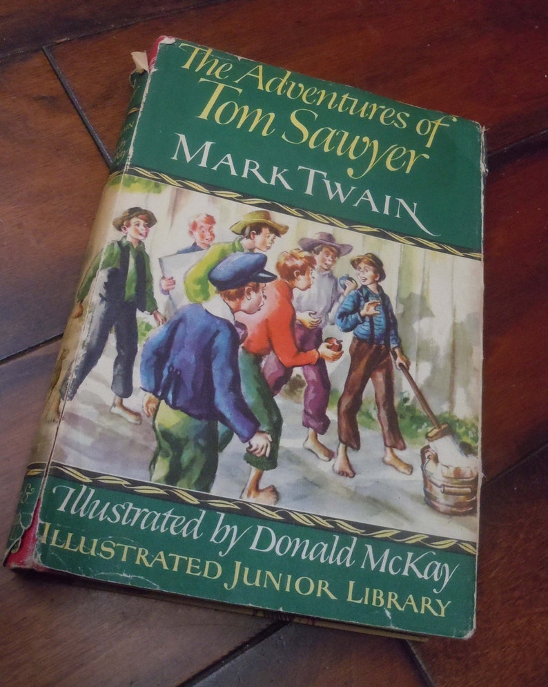 Donald Alexander Mackay the Adventures of Tom Sawyer 1946 Mark Twain ...