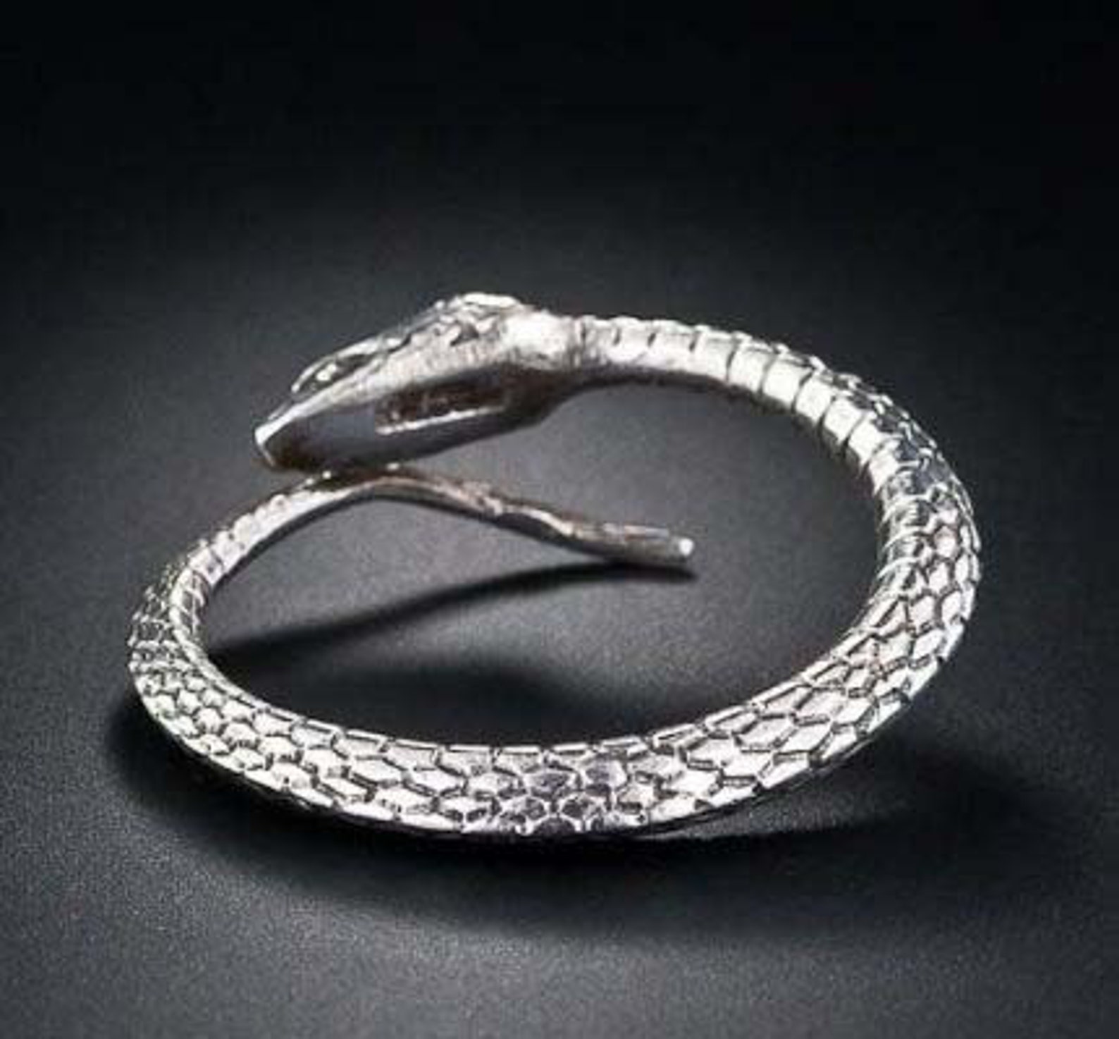 Rare Tiffany & Co. Sterling Silver Snake Scarf Ring Viper Etsy