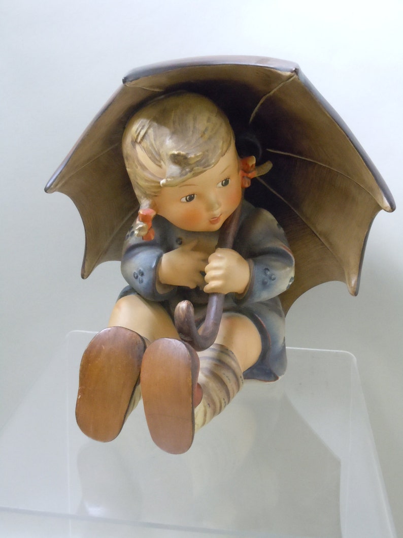 Hummel Large 8 Inch Umbrella Girl 152B Tmk3 1950's W Etsy