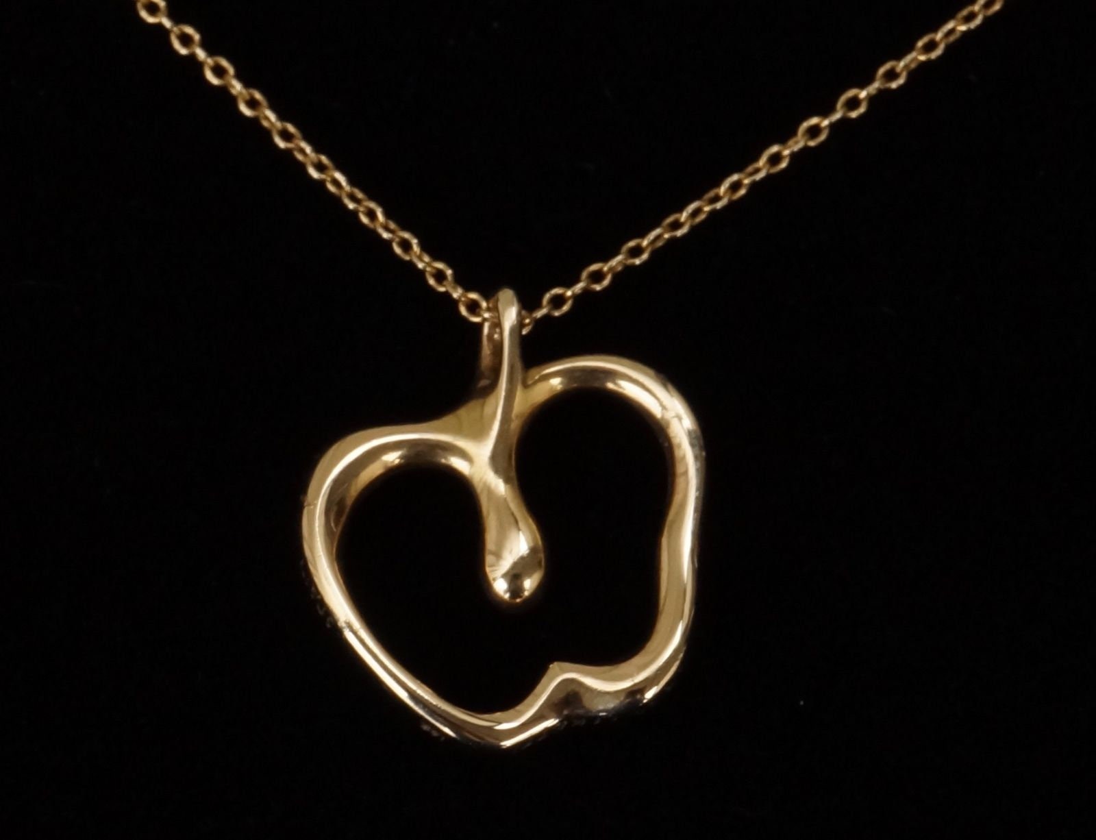 Tiffany Elsa Peretti 18K Gold Apple 