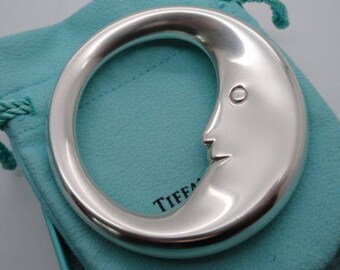 Tiffany & Co. Sterling Silver Man in the Moon Celestial Baby