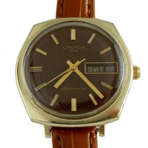 Vintage Customtime Swiss Mechanical Bubble Wristwatch No Band Rare Swiss Made Base Metal Swiss Watch Customtime Unisex | eBay main image 4