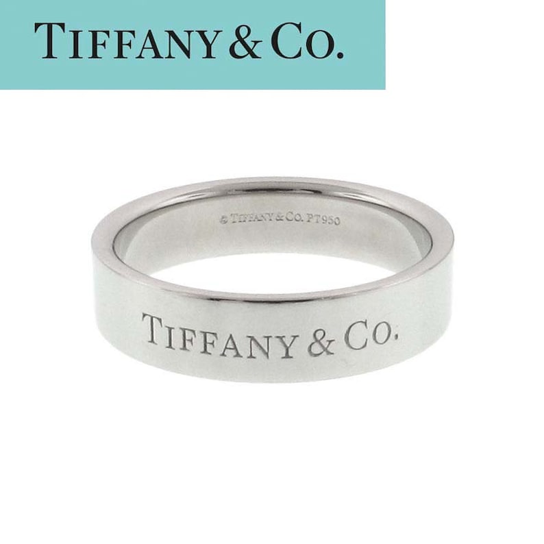Men's Platinum Tiffany & Co. 6mm. Wedding Band With Etsy UK
