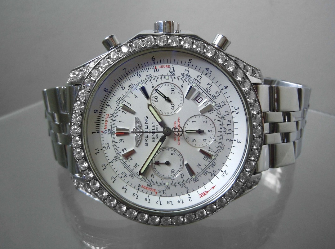 Silver Dial Men's Breitling Bentley Motors Special Ed