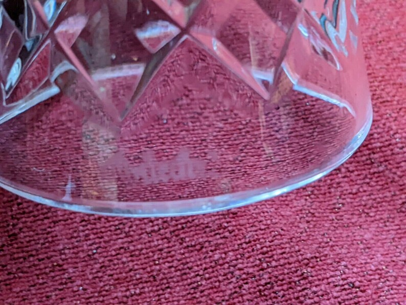 WATERFORD CRYSTAL Round Lismore Napkin Rings 1.75 In. Etsy