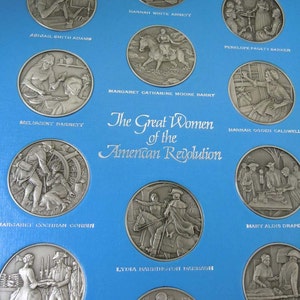 Complete Franklin Mint 1974 the Great Women of the American