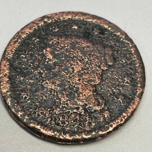 1848 Large Copper Cent Matron Liberty Head Copper Penny US Mint in G-2 Condition