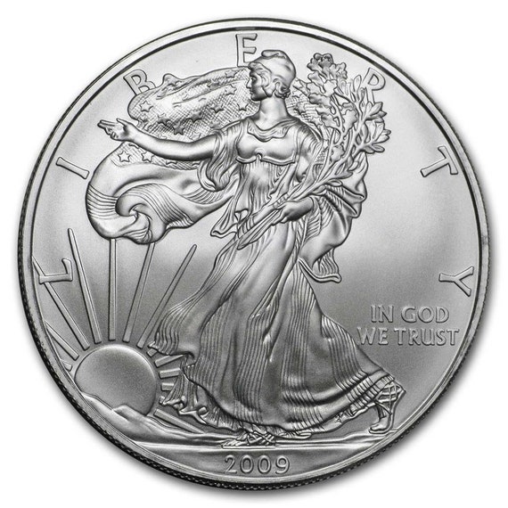 2009年ウォーキング・リバティUS 1オンス銀貨 送料無料 アメリカン
