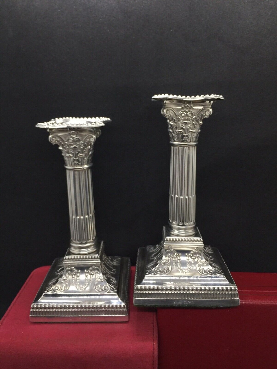 James Dixon and Sons Sterling Silver Corinthian Column Etsy