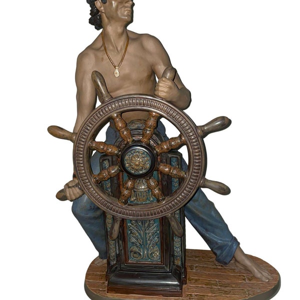Sea Captain Statue Etsy