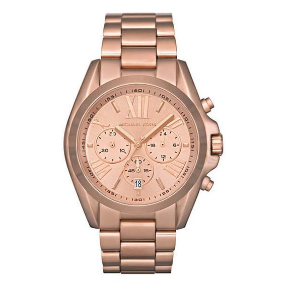 Michael Kors MK5503 Bradshaw Chronograph Rose Gold Pink Unisex