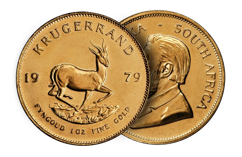 1 Oz ounce Gold South African Krugerrand Bullion Coin 1973 Etsy