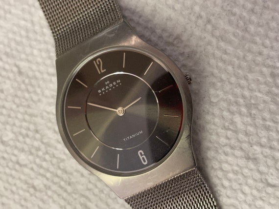skagen denmark titanium 3atm