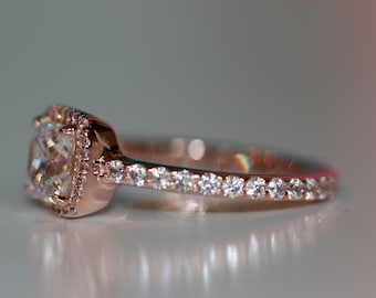 Pandora Halo Ring - Etsy