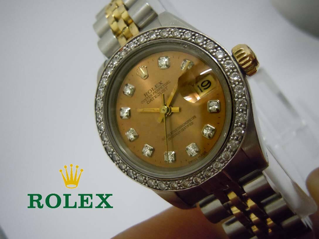 rolex 69173 diamond dial