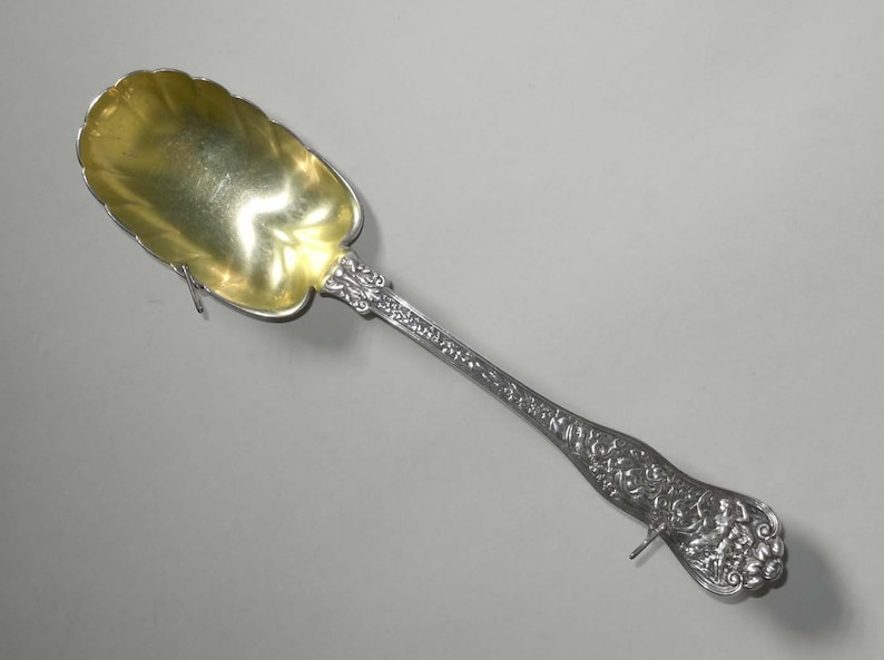Tiffany & Co. Sterling Silver Olympian Scalloped Spoon C1878 Etsy
