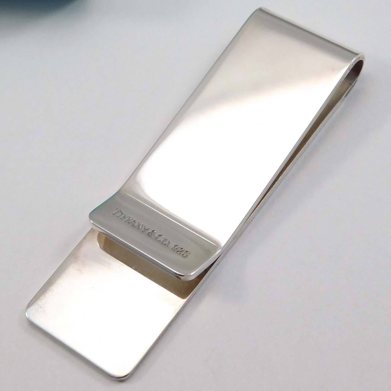 Rare Classic Sterling Silver Tiffany and Co 1837 Money Clip Holder