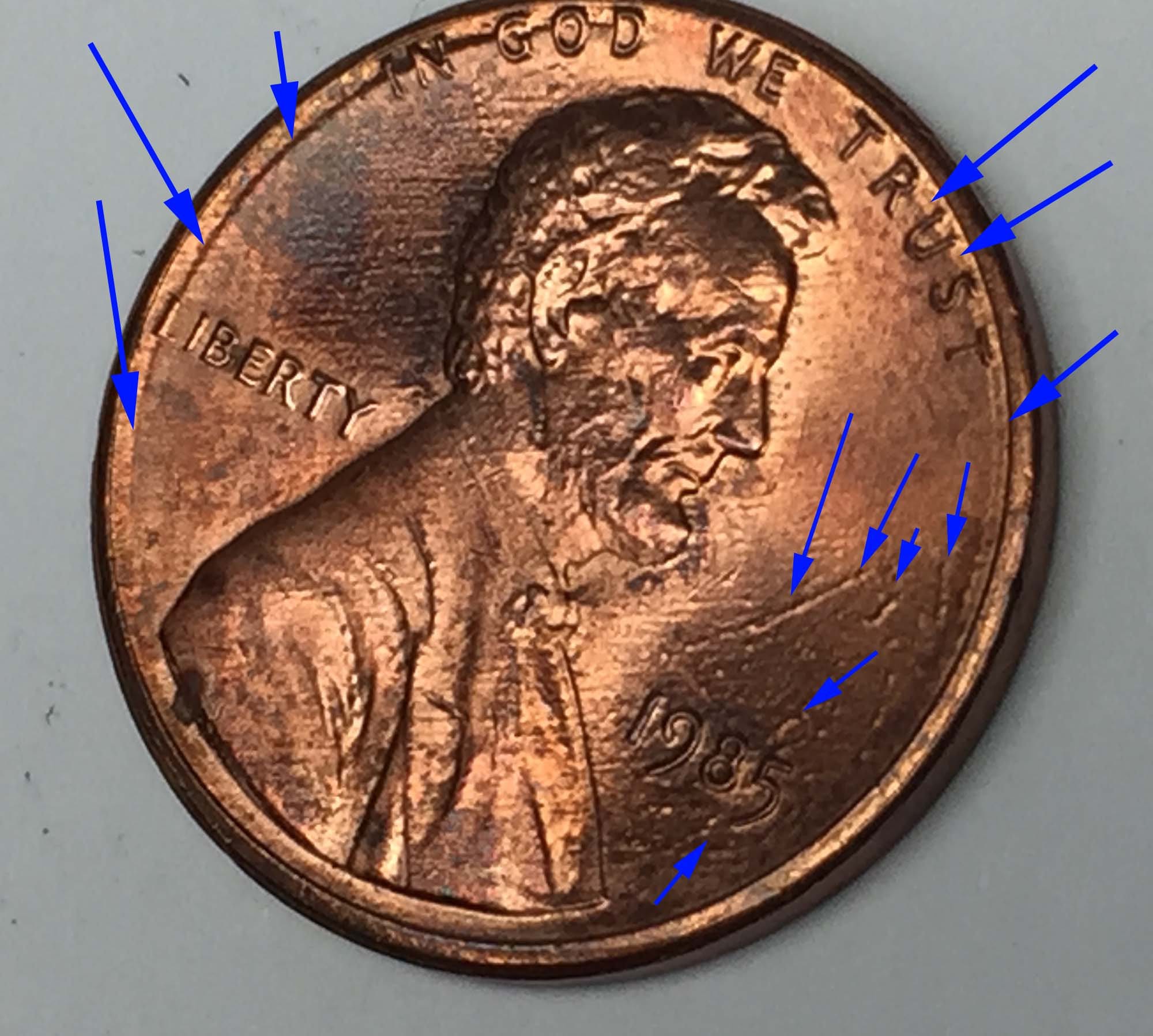 1985 Double Die Penny 1985-double-die-penny
