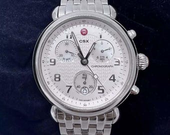 Michele CSX Chronograph 39mm Swiss Quartz Date Watch  display picture 3