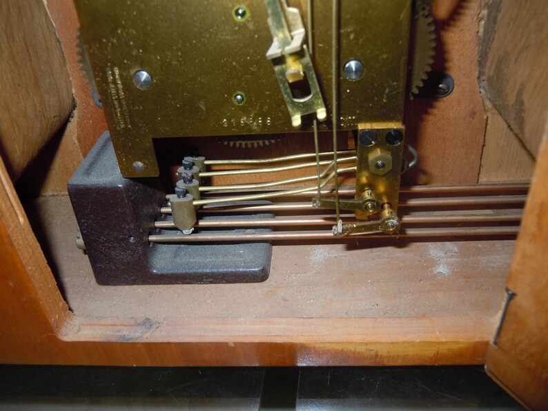 URGOS Made in Germany 8 Day Westminster Chime Mantle Clock Etsy