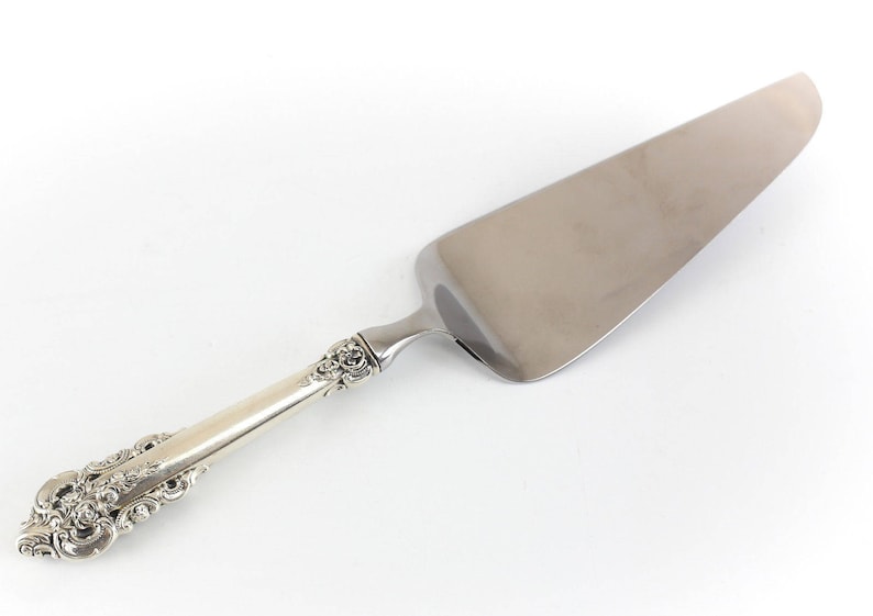 Wallace Grande Baroque Sterling Silver Pie & Cake Server With Etsy