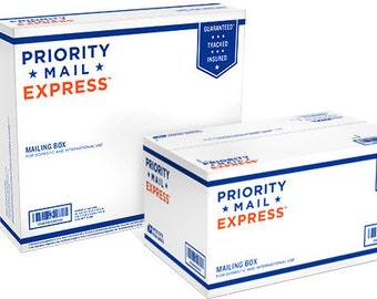 USPS Priority Mail or Express Mail Shipping Upgrade