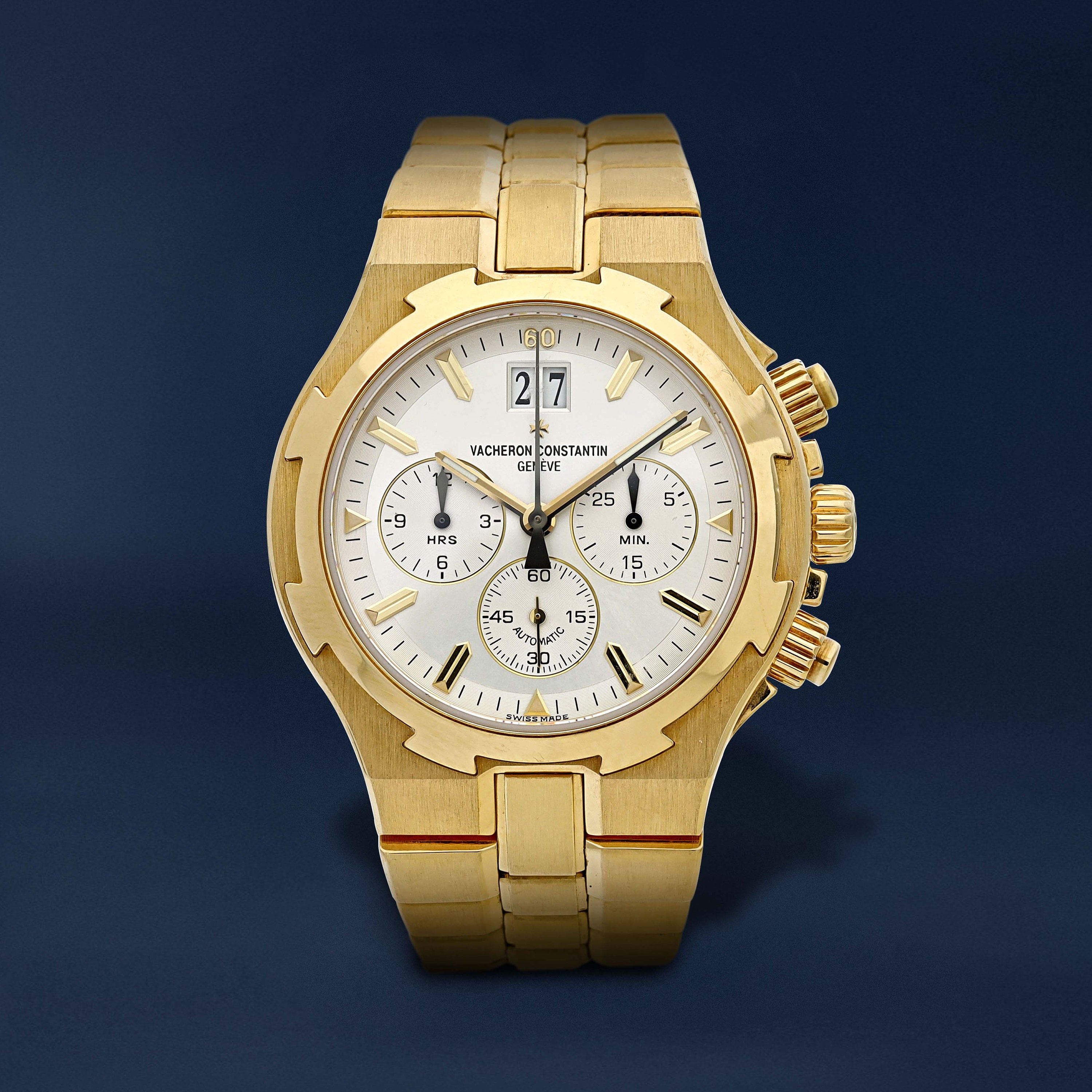 vacheron constantin overseas chronograph gold