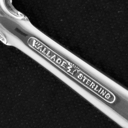 米国 ヴィンテージ WALLACE グランデ バロック スターリングシルバー T Wallace Grande Baroque Sterling Silver Set 6 Pc Place