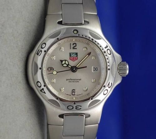 TAG Heuer プロフェッショナル レディース腕時計 WL1314 Ladies Tag Heuer Kirium 200m Prof WL1314-0 Silver Tone Swiss