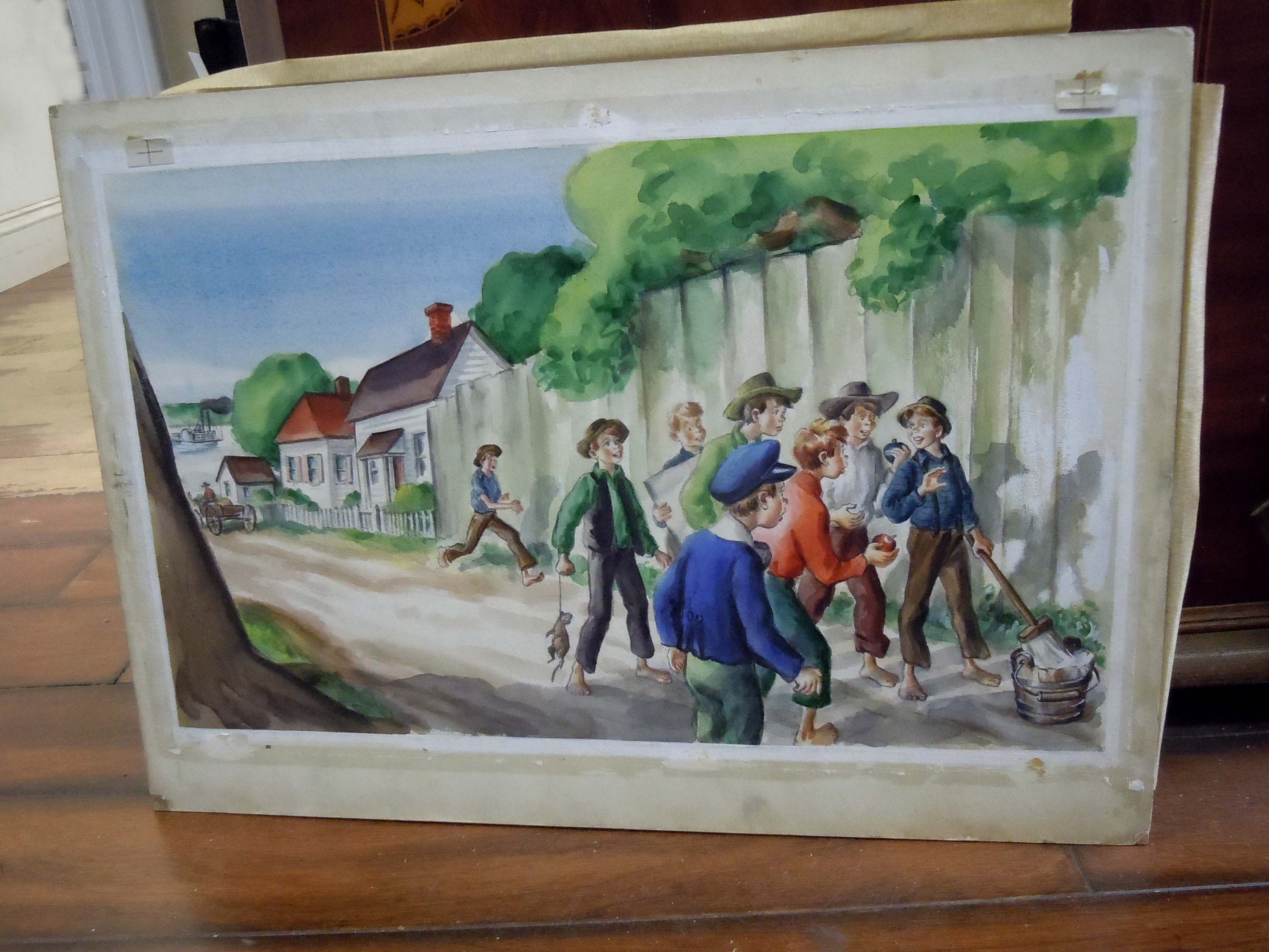 Donald Alexander Mackay the Adventures of Tom Sawyer 1946 Mark Twain ...