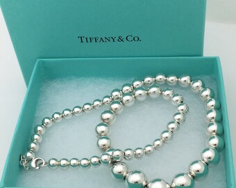 Tiffany \u0026 Co Sterling Silver Graduated 
