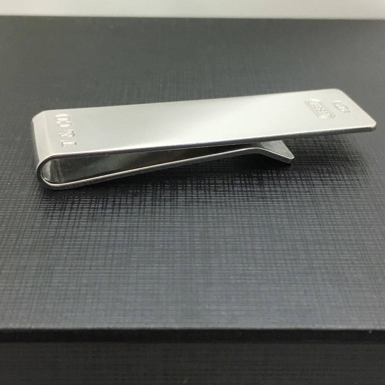 Rare Classic Sterling Silver Tiffany and Co 1837 Money Clip - Etsy