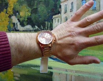 Michael Kors MK5503 Bradshaw Chronograph Rose Gold Pink