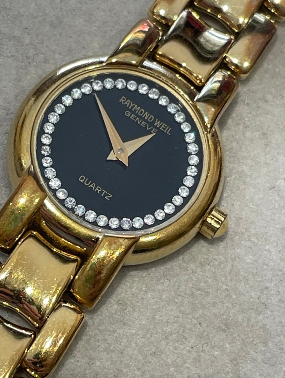 超美品　稼働品　 RAYMOND WEIL 　3740 レディース クォーツ Ladies 18K Yellow Gold Plated Raymond Weil 3740 Swiss Quartz Watch