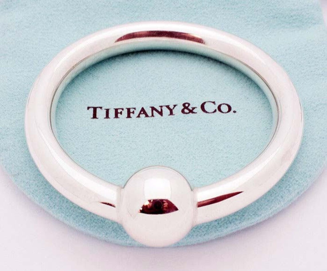 Classic Tiffany Round Baby Rattle in Sterling Silver W Box and Etsy