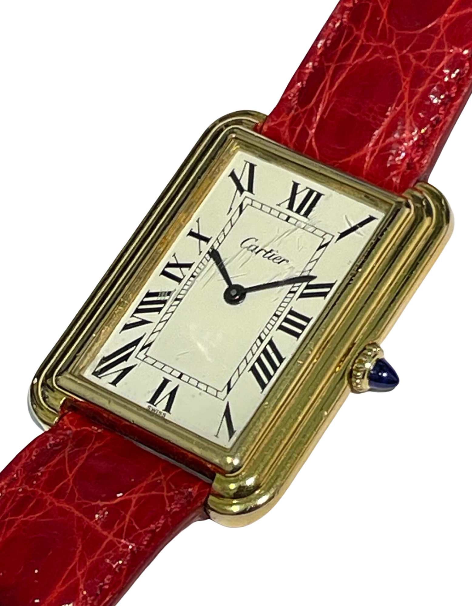 Rare and Important Cartier, Ref. 15716, “stepped” Tank New York