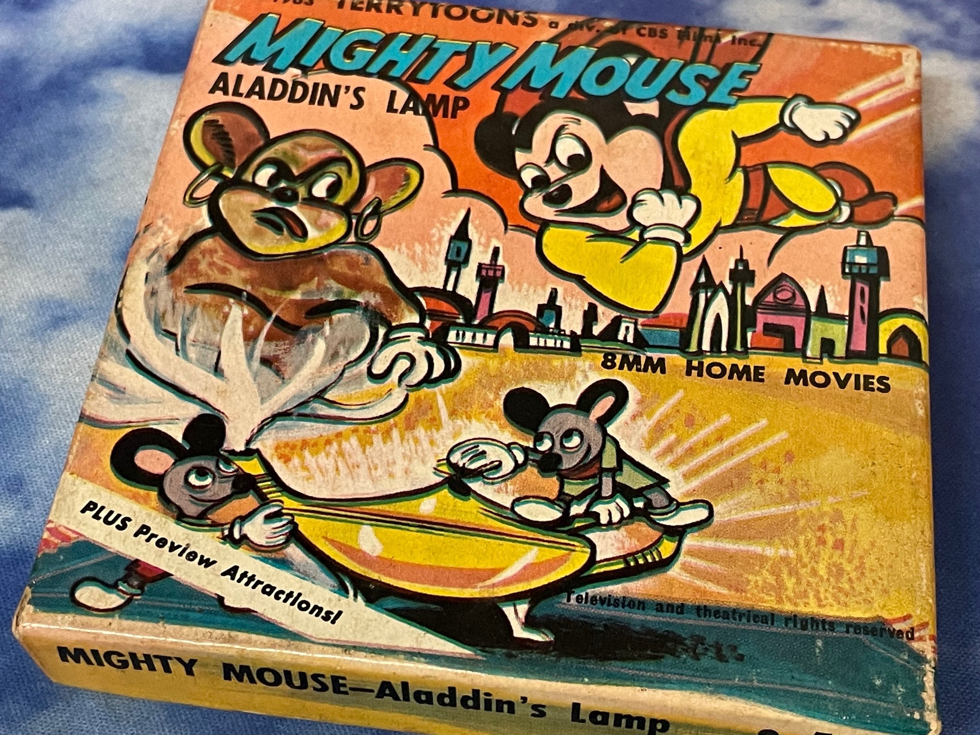 Walt Disney 1963 Terrytoons Might Mouse 8mm Super 8 Film Movie