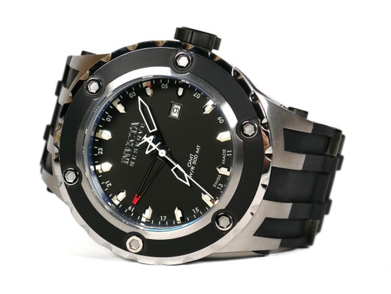INVICTA Men's Subaqua 6181 Reserve Collection Black Dial Black