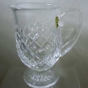 Vintage Waterford Lead Crystal Lismore Large Water Pitcher