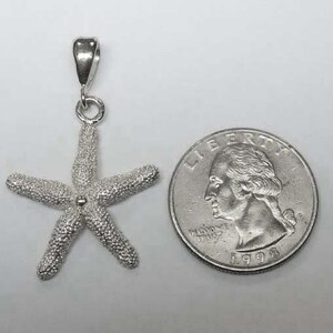 Vintage Sterling Silver Starfish Pendant Charm - Etsy