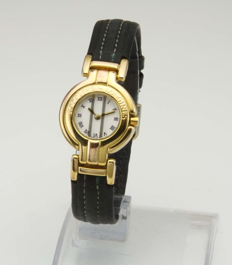 Rodolphe by Longines Ladies Watch Gold Tone Statement Watch Etsy
