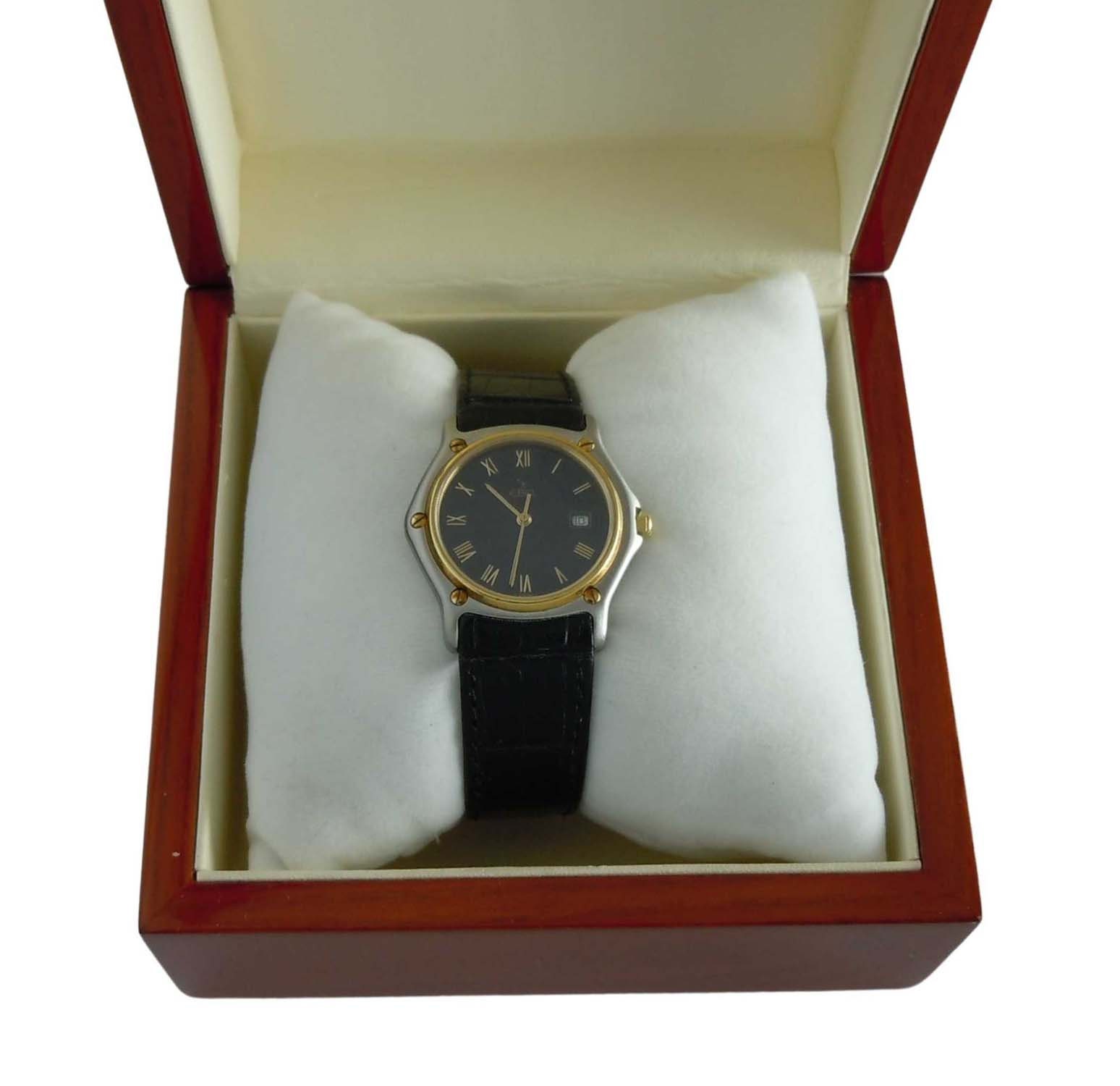 エベル 183909 スポーツ ウェーブ クラシック 18K ゴールドと