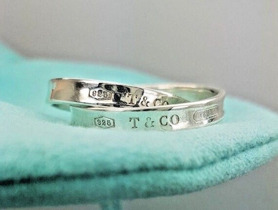 ◯Tiffany & Co. ダブルリング 7号 1837 925 ◯Tiffany & Co. ダブルリング 7号 1837 925 - メルカリ