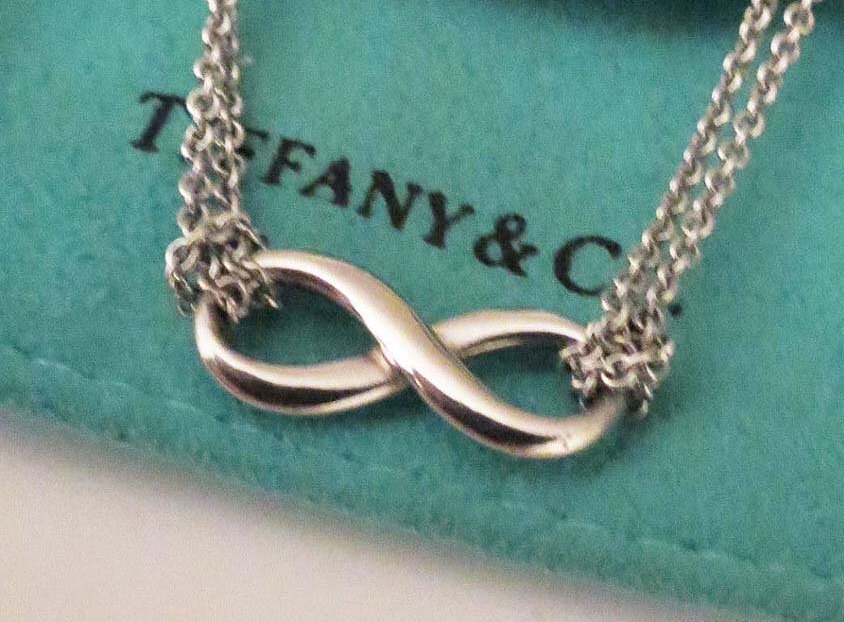 Tiffany Sterling Infinity Pendant 