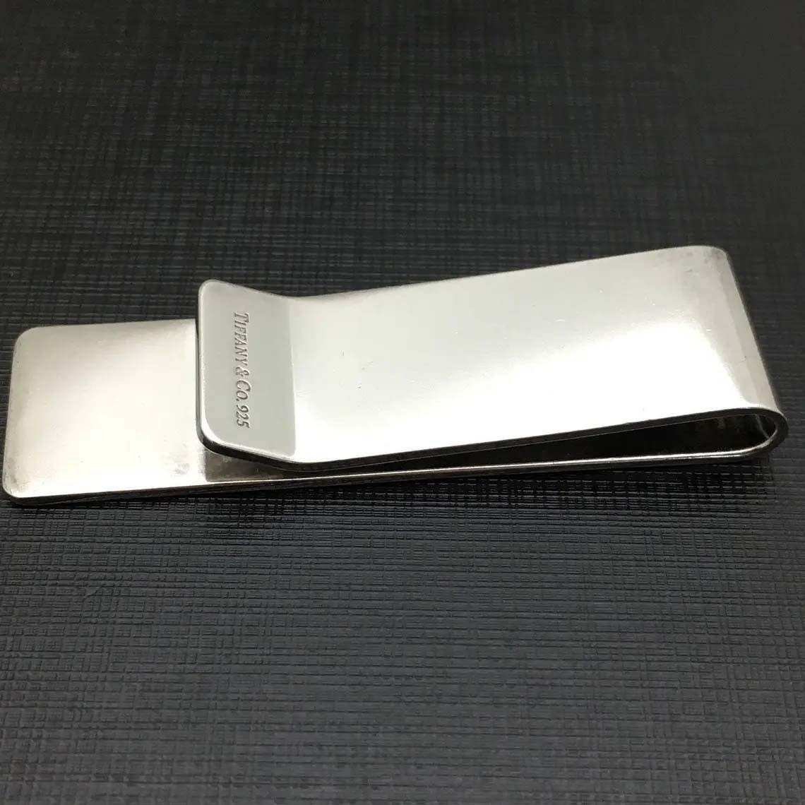 Rare Classic Sterling Silver Tiffany and Co 1837 Money Clip Holder